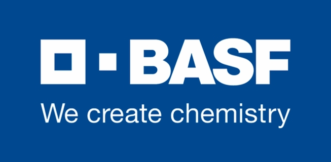basf logo weiß blau