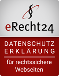 Privacy Policy 1 erecht24 siegel datenschutz rot