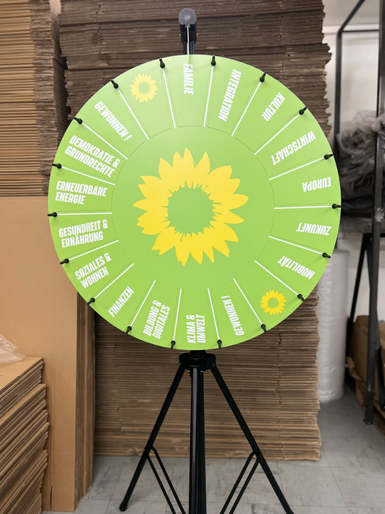 Wheel of Fortune Magnet Changeable Fields 4 gluecksrad wechselfeld magnetisch 1