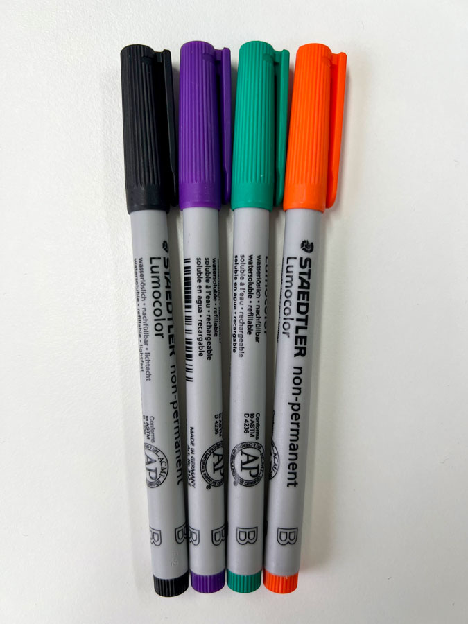 gluecksrad folienstifte set2 beschreibbar