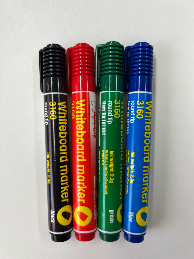 gluecksrad marker whiteboard gesamt