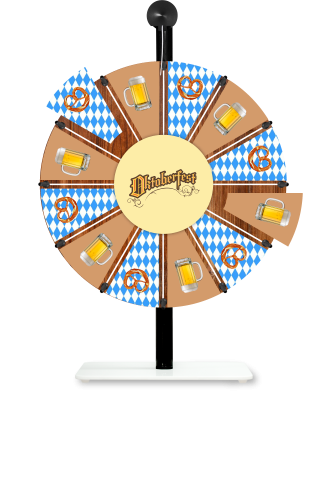 Table Wheel of fortune magnet double 1 table double alternating fields wheel